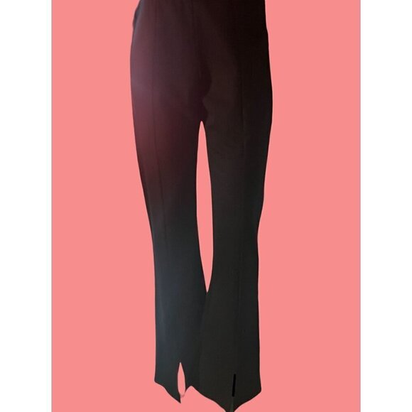 nwt black clara sun woo pants split hem size 1x - Picture 8 of 15